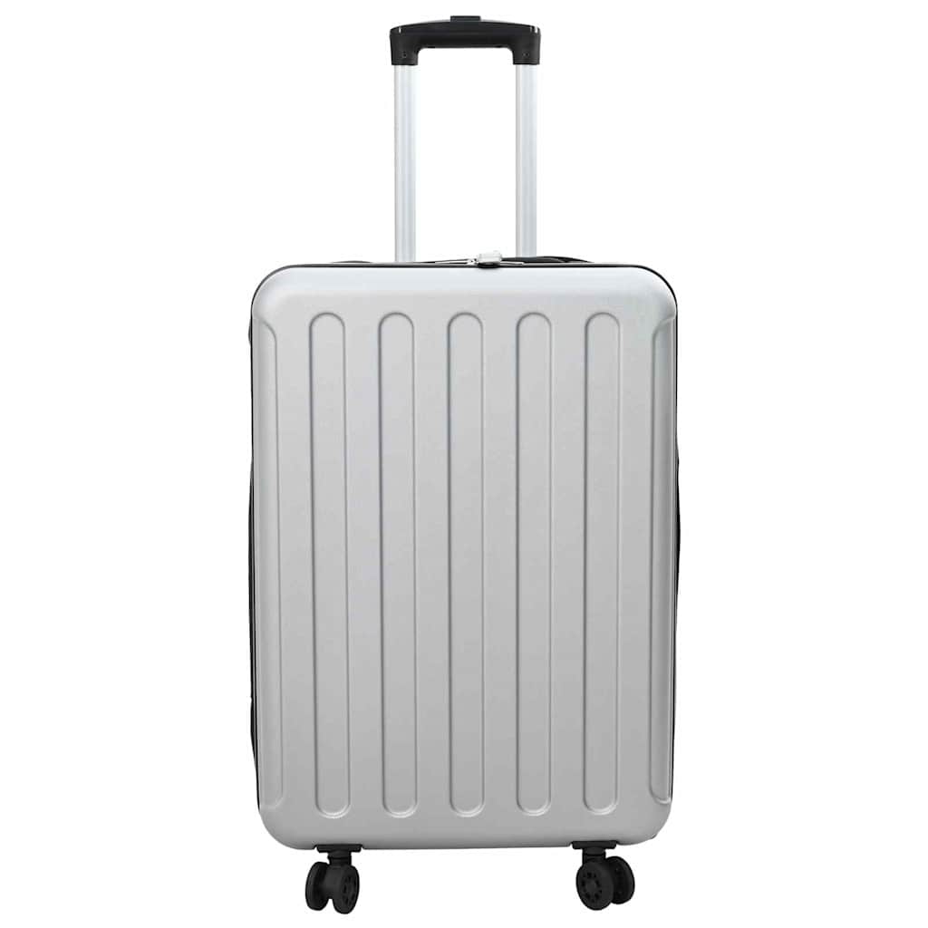 Kofer s zaključavanjem Srebrno 43 x 27 x 66 cm ABS plastika