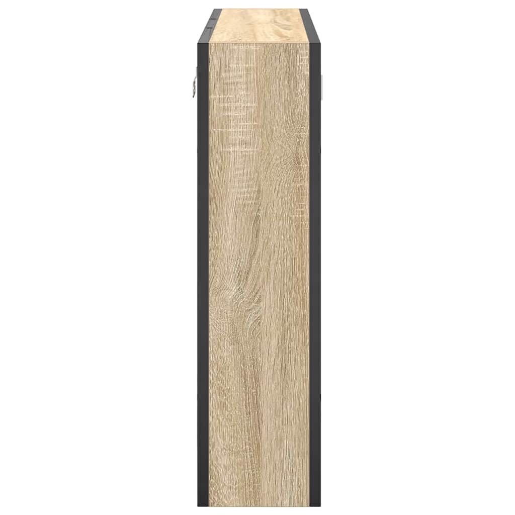 Ogledalo ormar Sonoma hrast 60 x 16 x 60 cm Konstruirano drvo