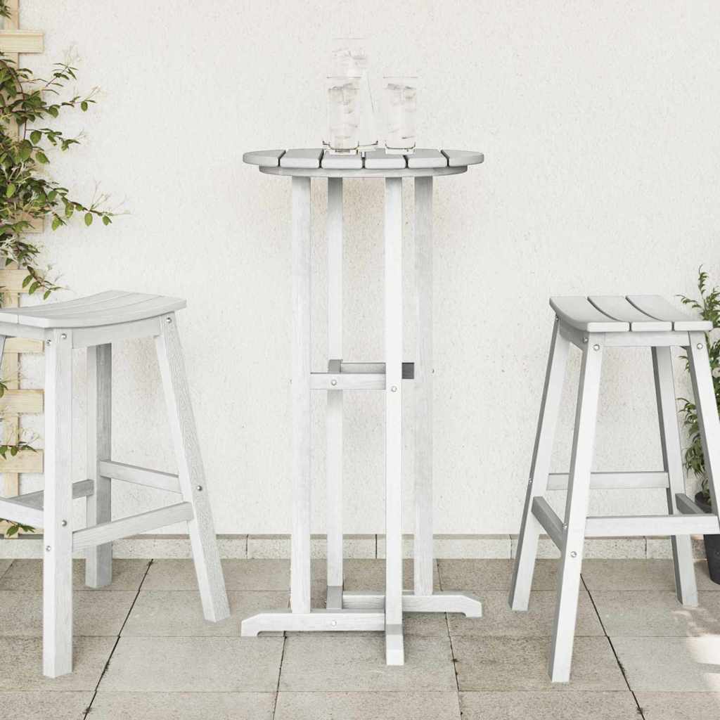 Stol za bar Bijelo 55 x 55 x 107 cm Polietilen