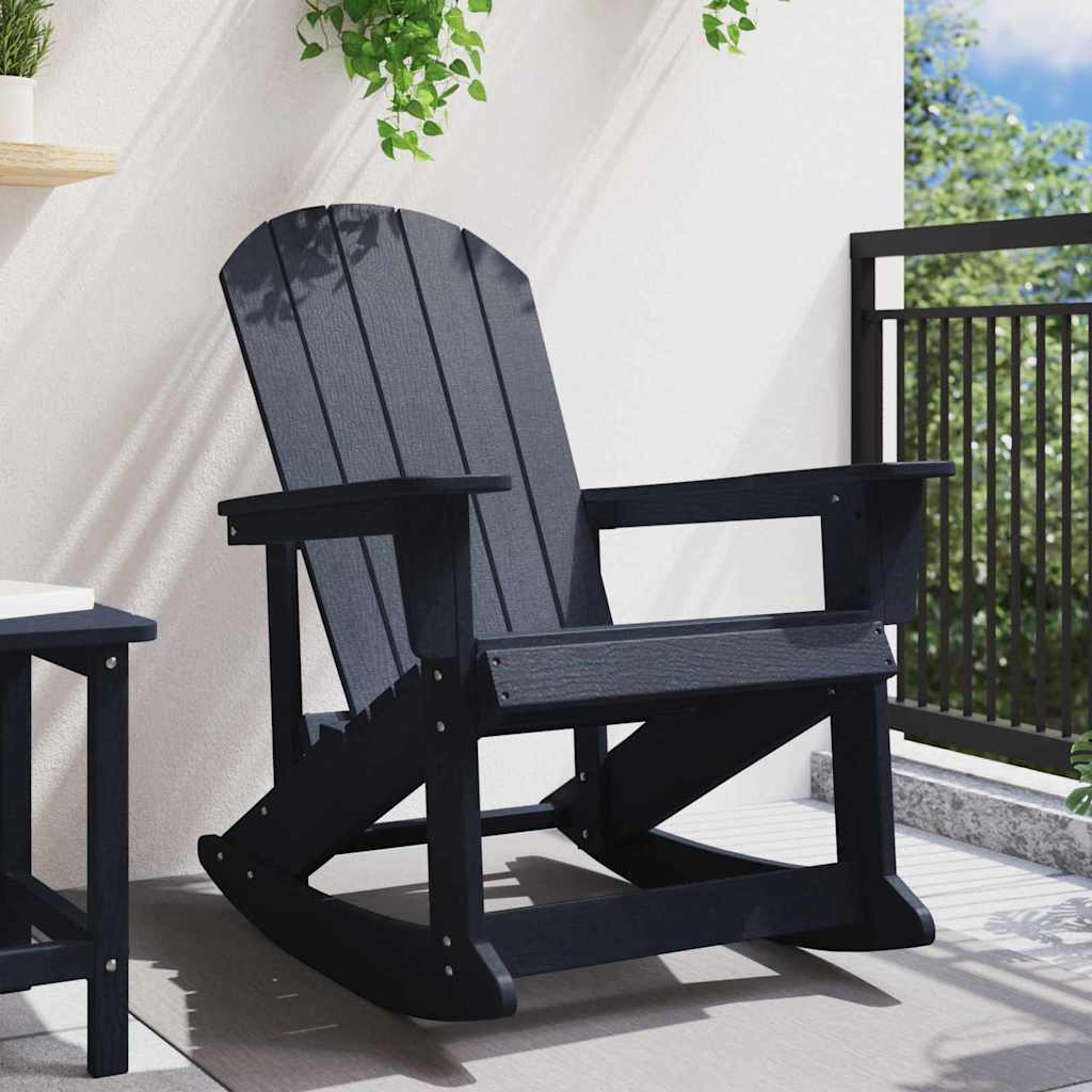 Adirondack ljuljačka Mornarsko plava 92 x 73,5 x 92 cm HDPE