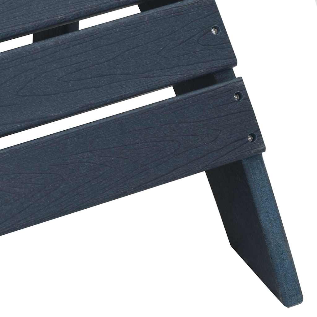 Adirondack stolica Mornarsko plava 82 x 74 x 92 cm HDPE