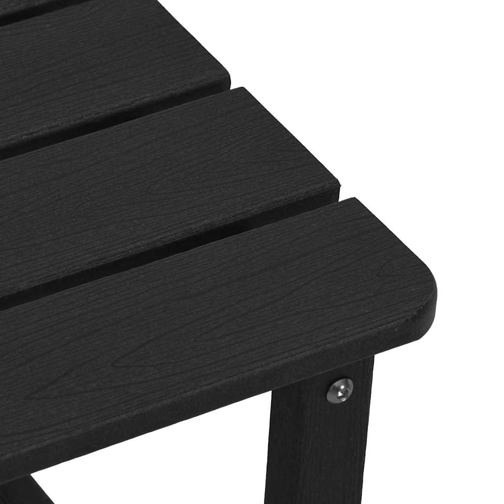 Bocni stol Crna 38 x 38 x 46 cm Polietilen