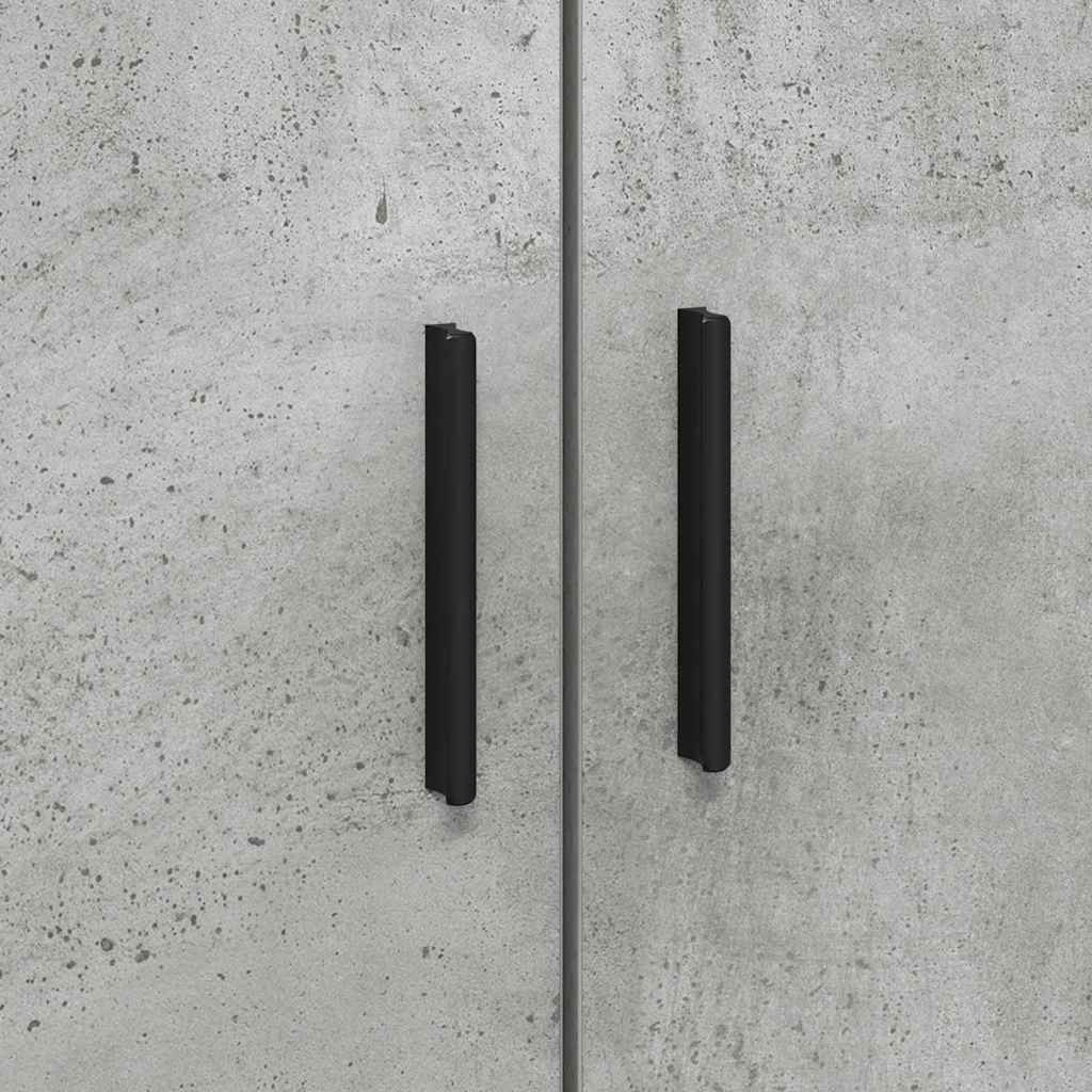 Krevetna konstrukcija s ladicama Betonski sivi 100 x 200 cm