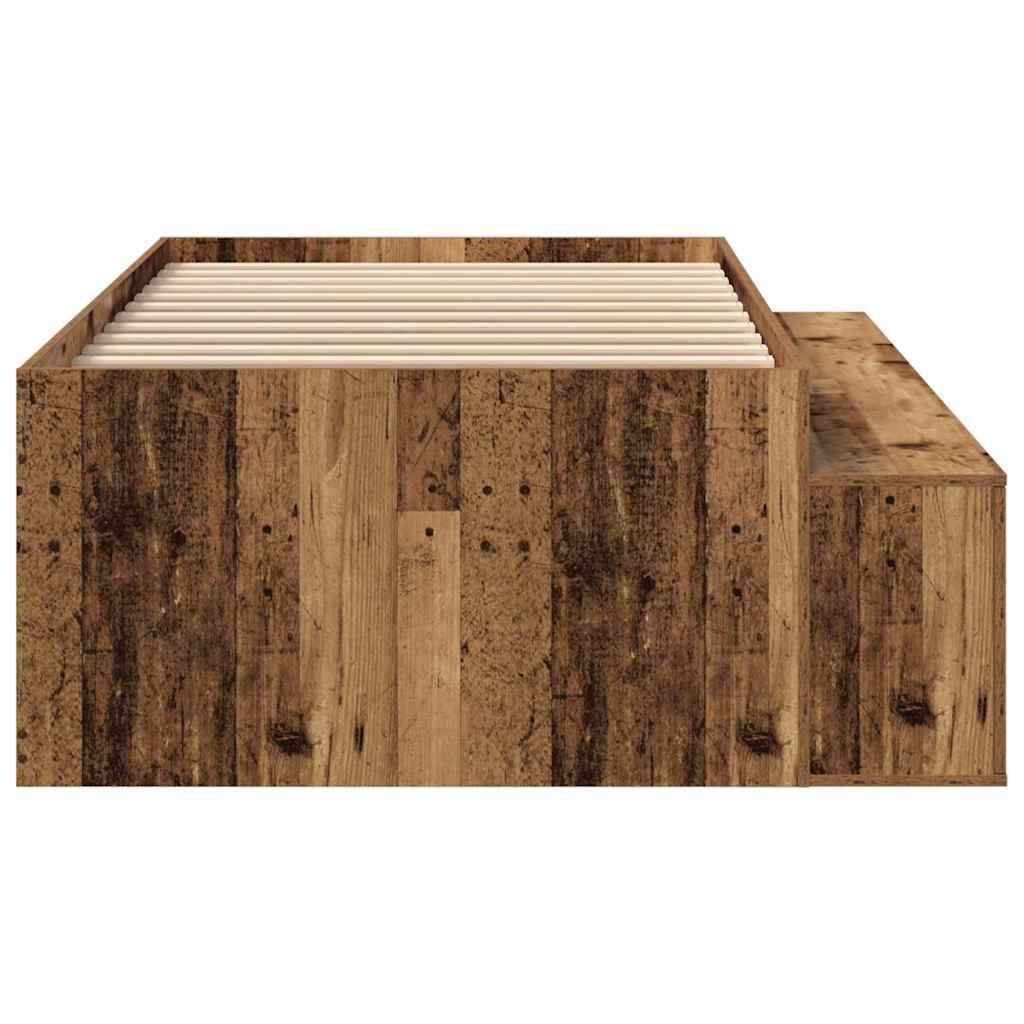 Krevetna konstrukcija Staro drvo 90 x 200 cm Konstruirano drvo