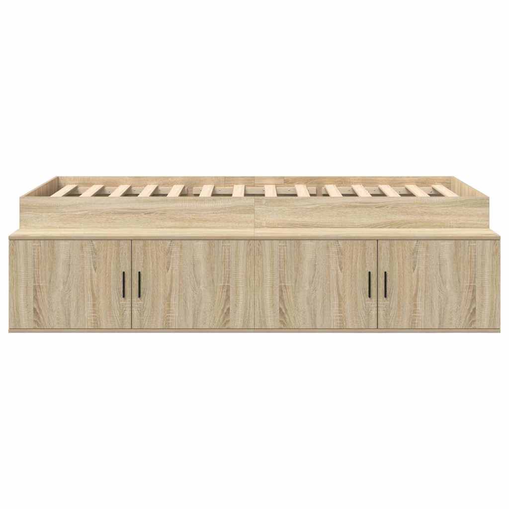 Krevetna konstrukcija s ladicama Sonoma hrast 80 x 200 cm