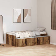 Krevetna konstrukcija Staro drvo 80 x 200 cm Konstruirano drvo