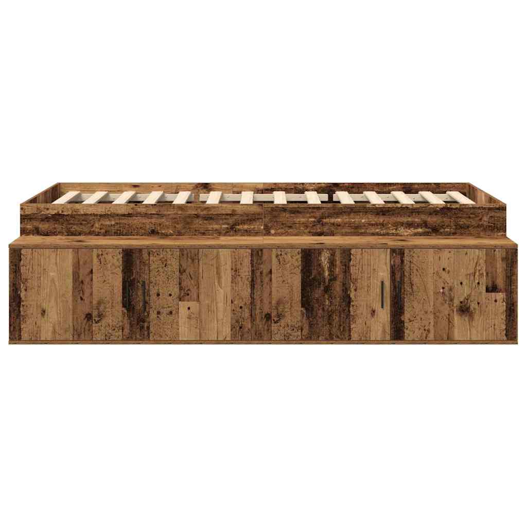 Krevetna konstrukcija Staro drvo 80 x 200 cm Konstruirano drvo