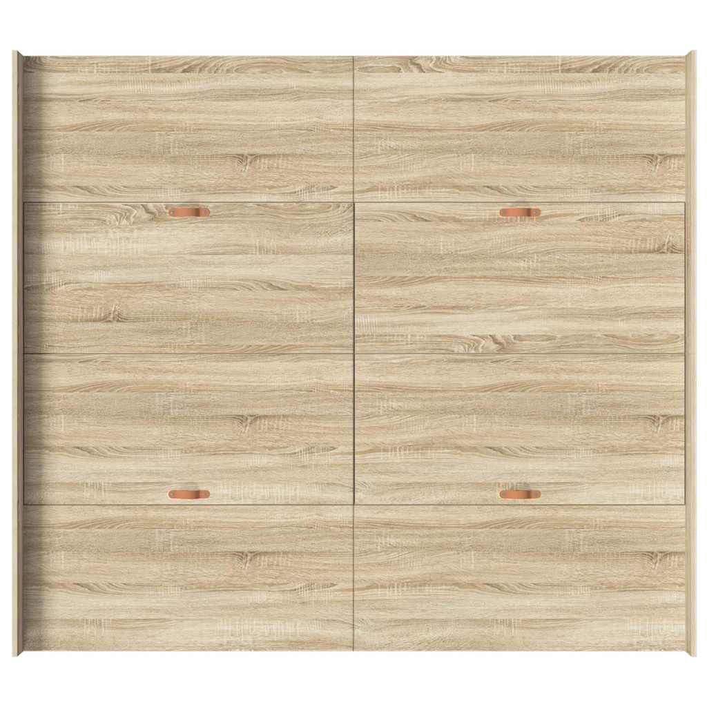 Krevet s ladicama Sonoma hrast 180 x 200 cm Konstruirano drvo
