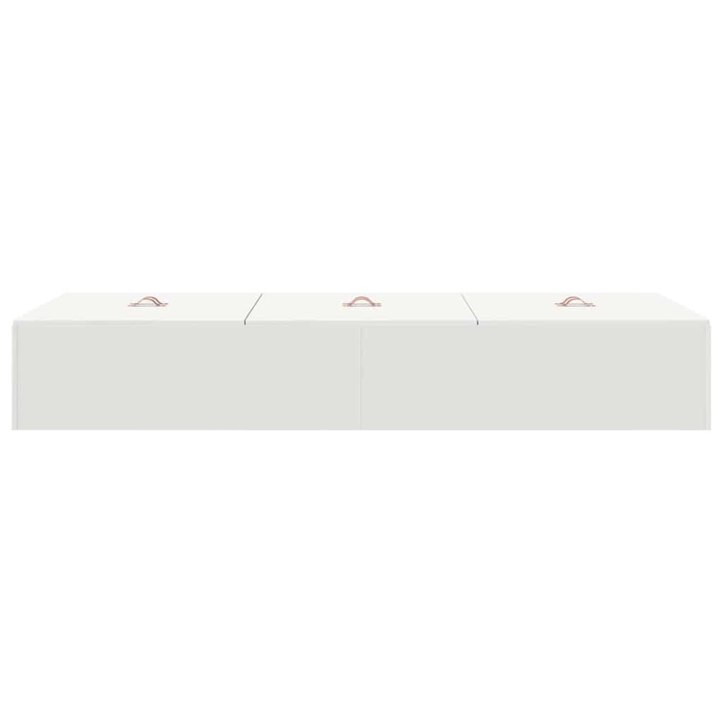 Krevet s ladicama Bijelo 80 x 200 cm Konstruirano drvo