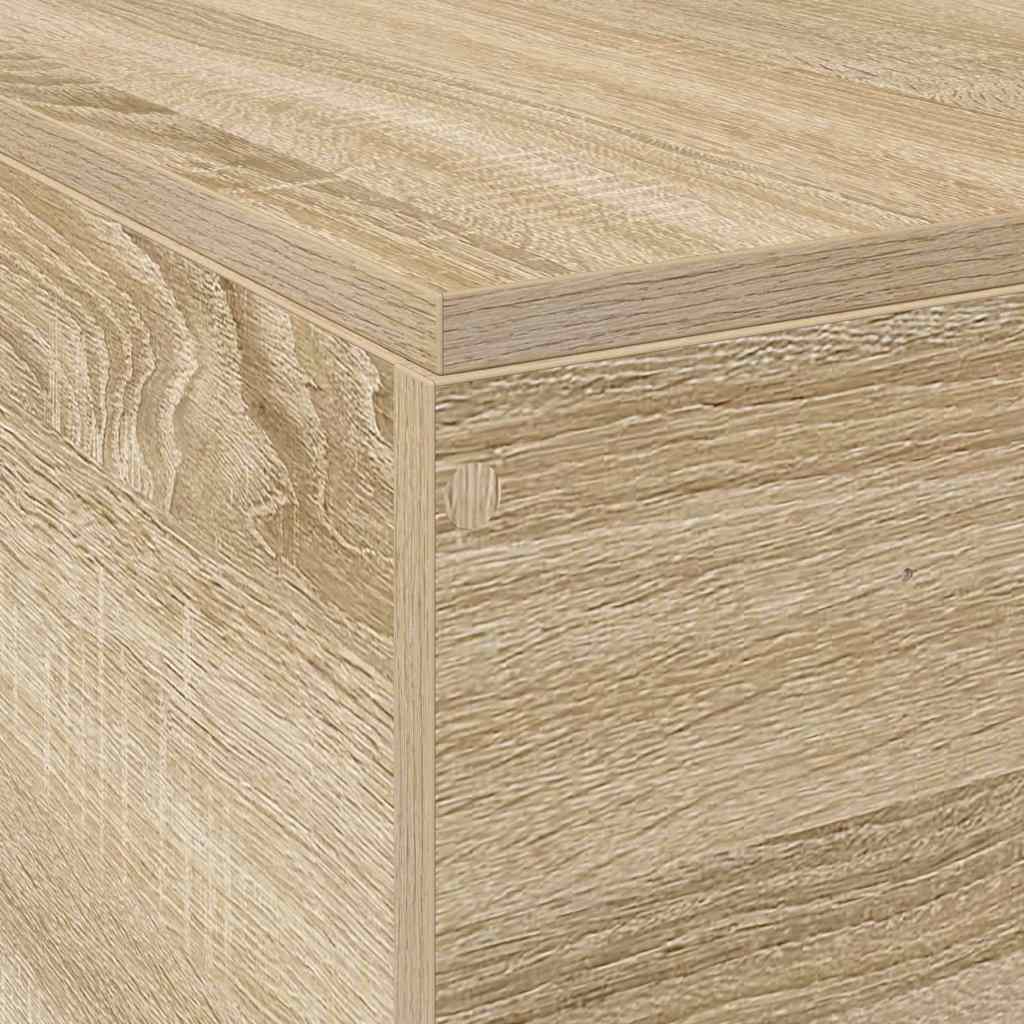 Krevet s ladicama Sonoma hrast 120 x 200 cm Konstruirano drvo