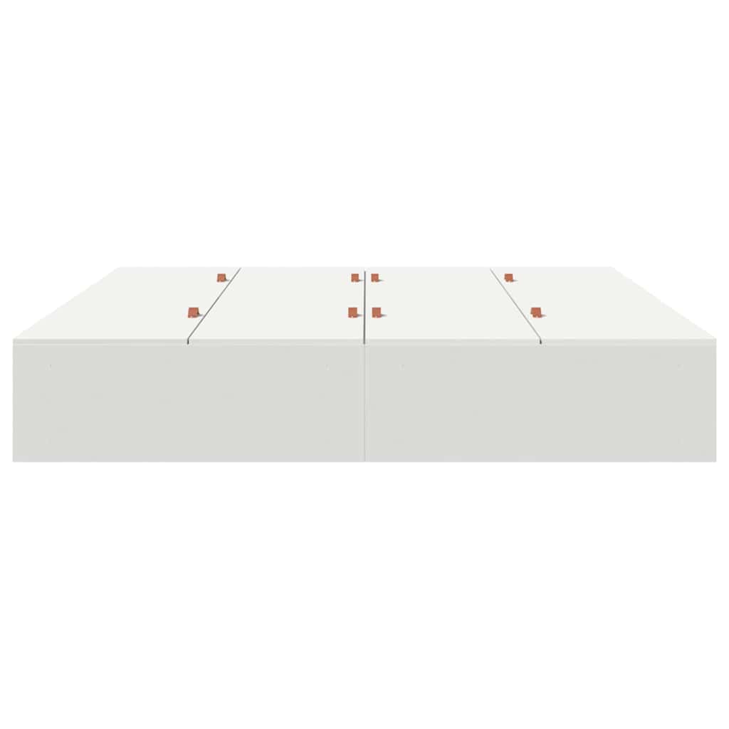 Krevet s ladicama Bijelo 180 x 200 cm Konstruirano drvo