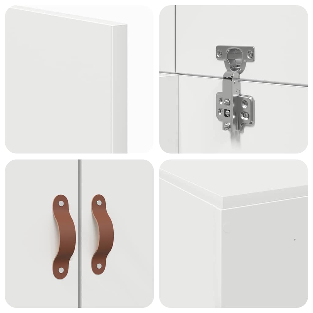 Krevet s ladicama Bijelo 90 x 190 cm Konstruirano drvo