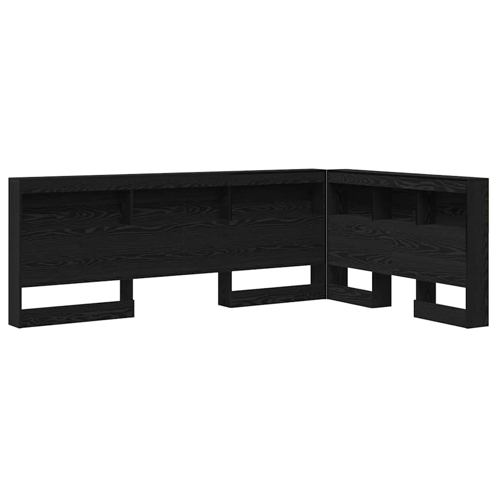Skladišno uzglavlje Crni hrast 207,5 x 137,5 x 76,5 cm