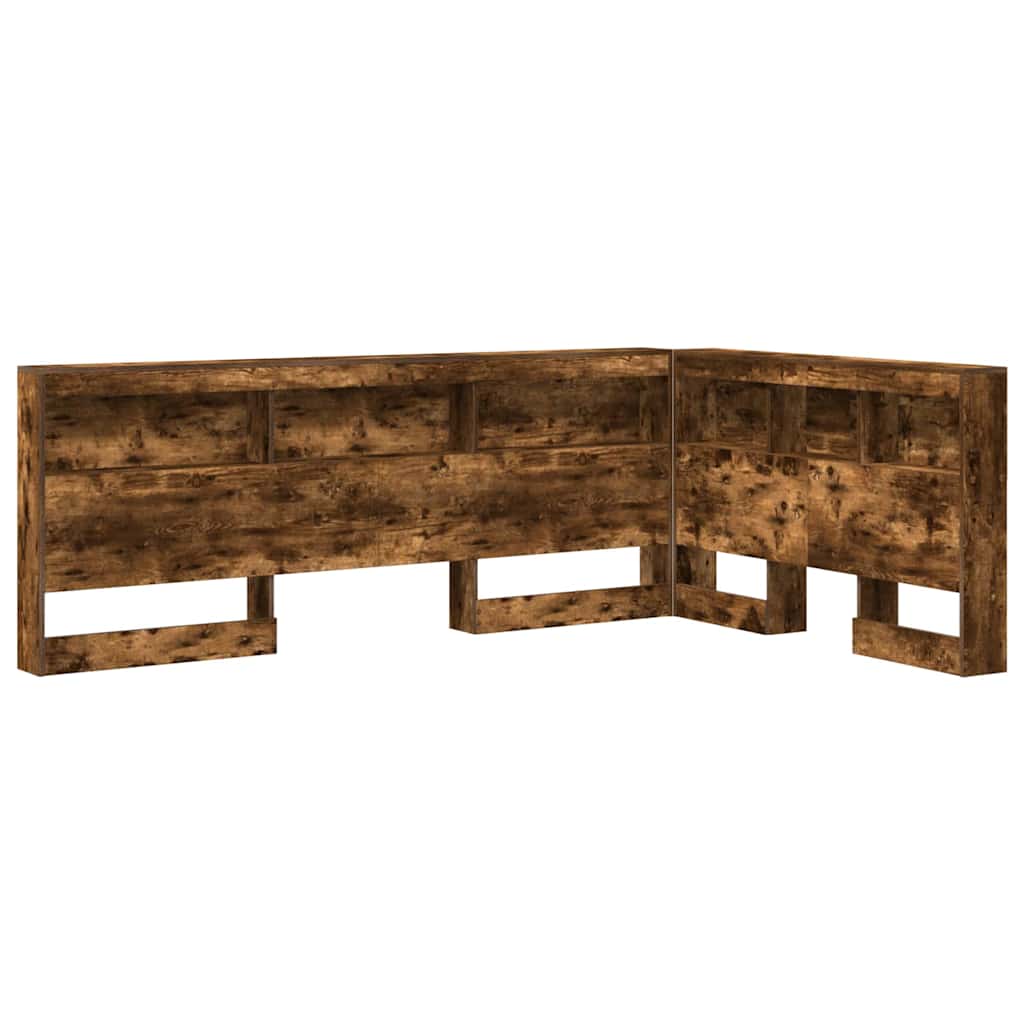 Skladišno uzglavlje Dimljeni hrast 207,5 x 137,5 x 76,5 cm