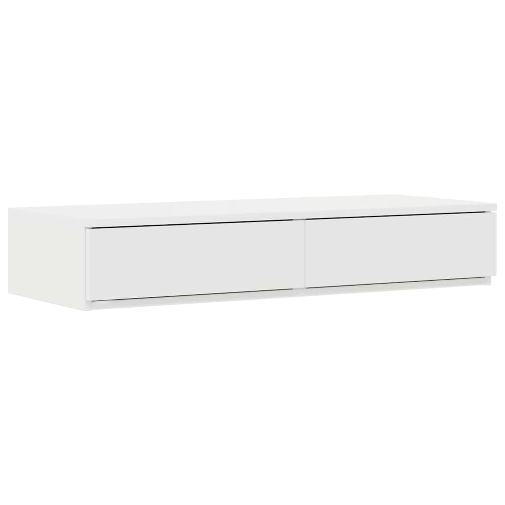 Krevet s ladicama s ladicama Bijelo 100 cm Konstruirano drvo