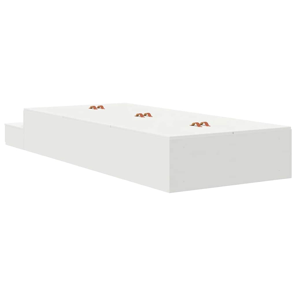 Krevet s ladicama s ladicama Bijelo 100 cm Konstruirano drvo