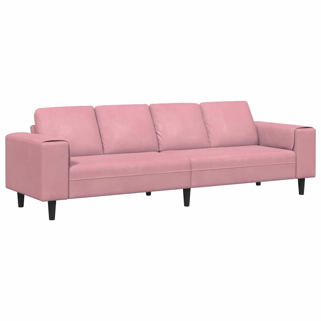 Kauč za dnevni boravak Ružičasta 250 x 77 x 76 cm