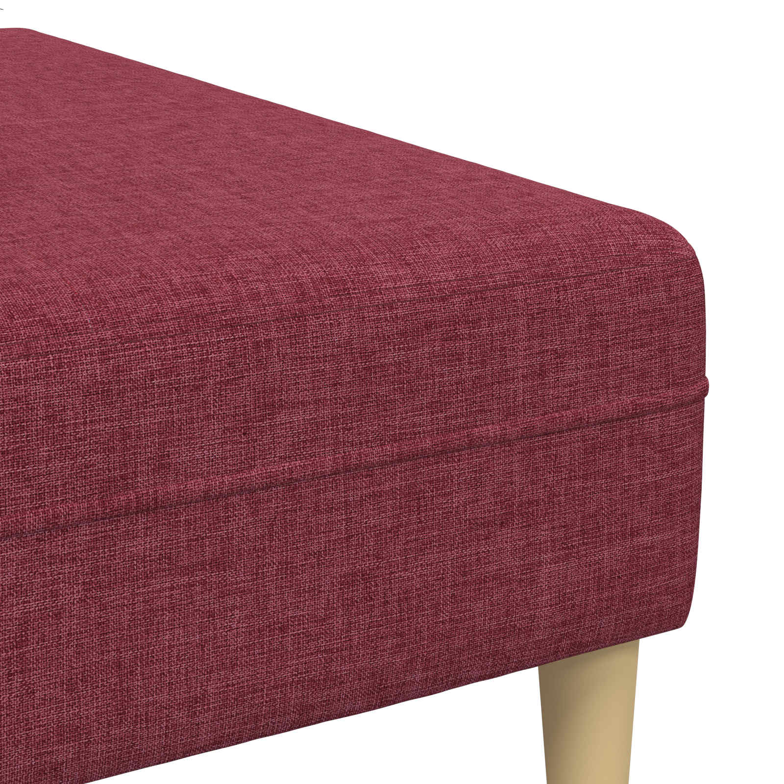 Kauč za dnevni boravak 3 pcs Vinska crvena 250 x 188 x 76 cm