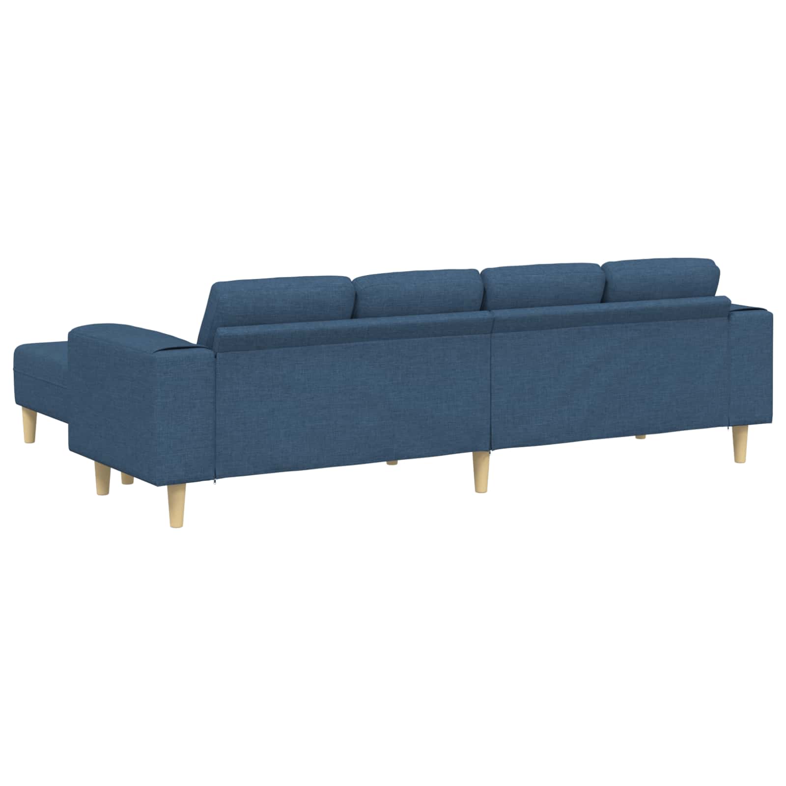 Kauč za dnevni boravak 3 pcs Plava Poliester