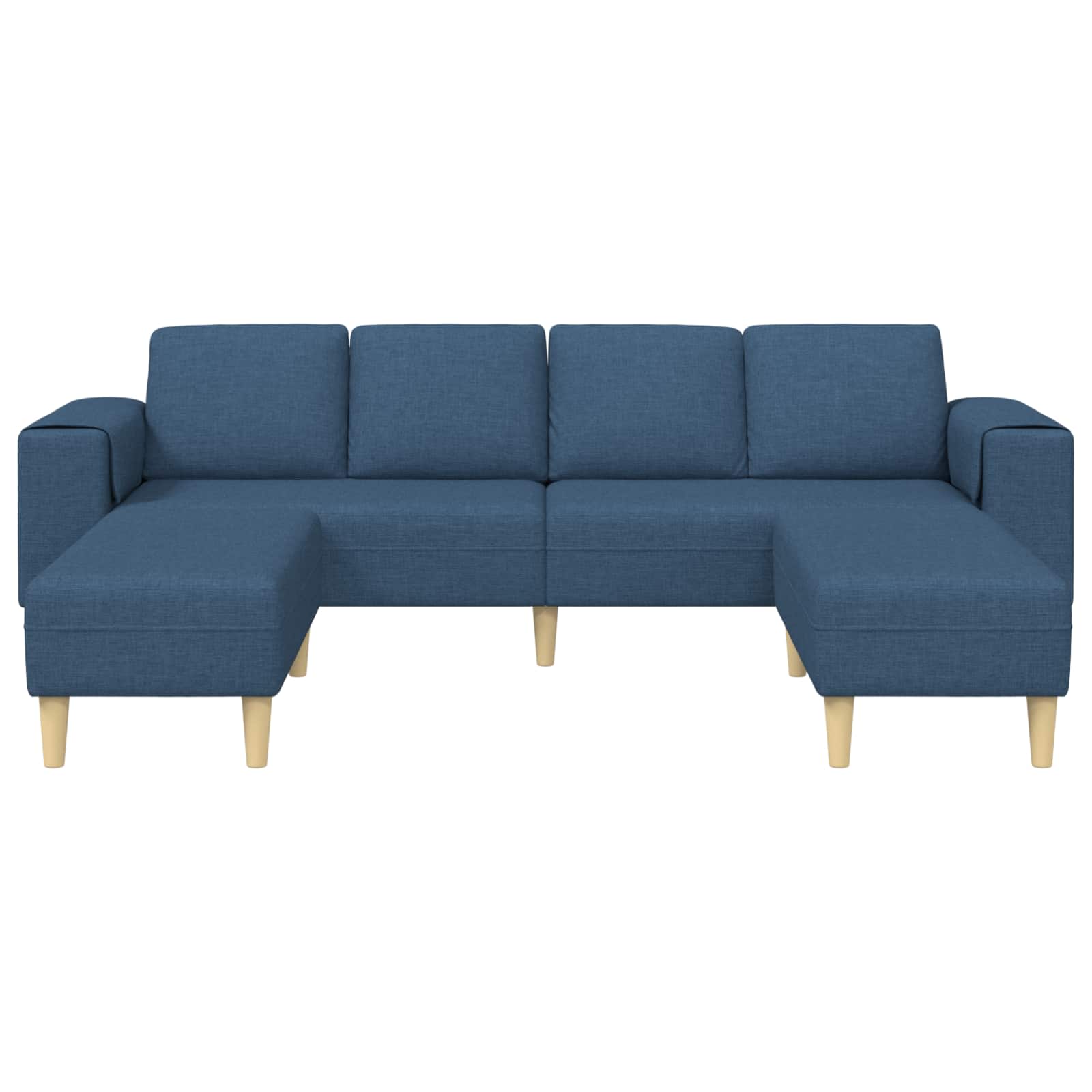 Kauč za dnevni boravak 3 pcs Plava Poliester