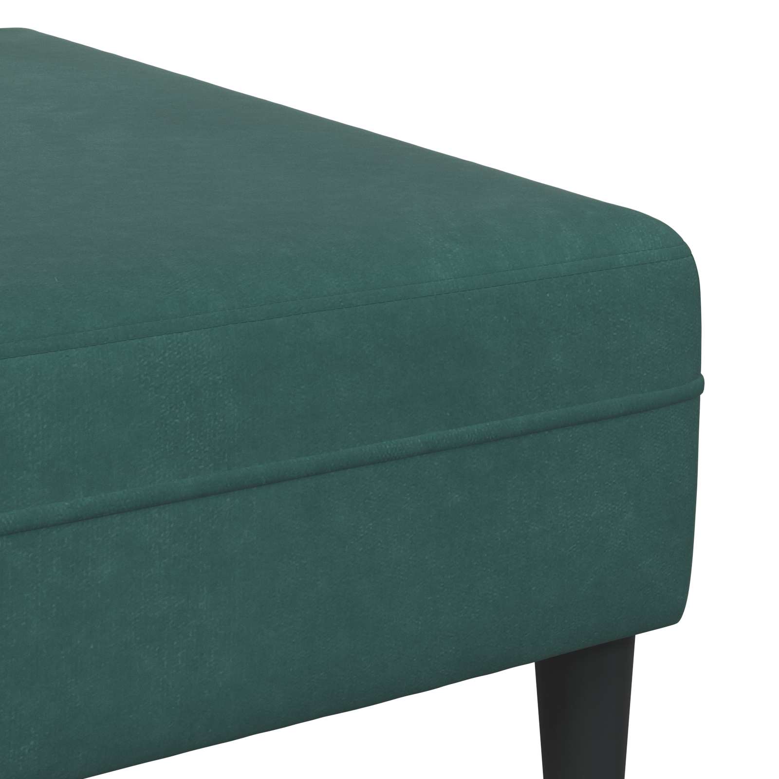 Kauč za dnevni boravak 3 pcs Tamnozelena 250 x 188 x 76 cm