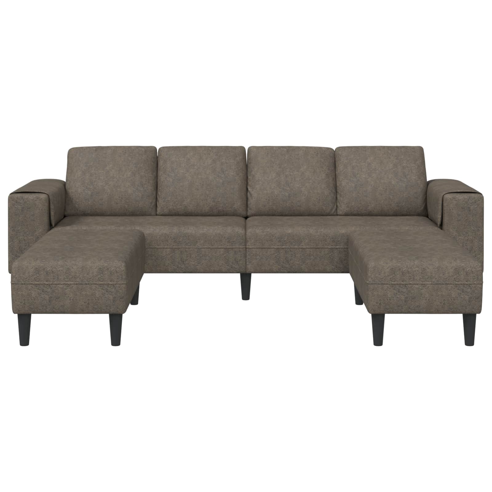 Kauč za dnevni boravak 3 pcs Tamno siva