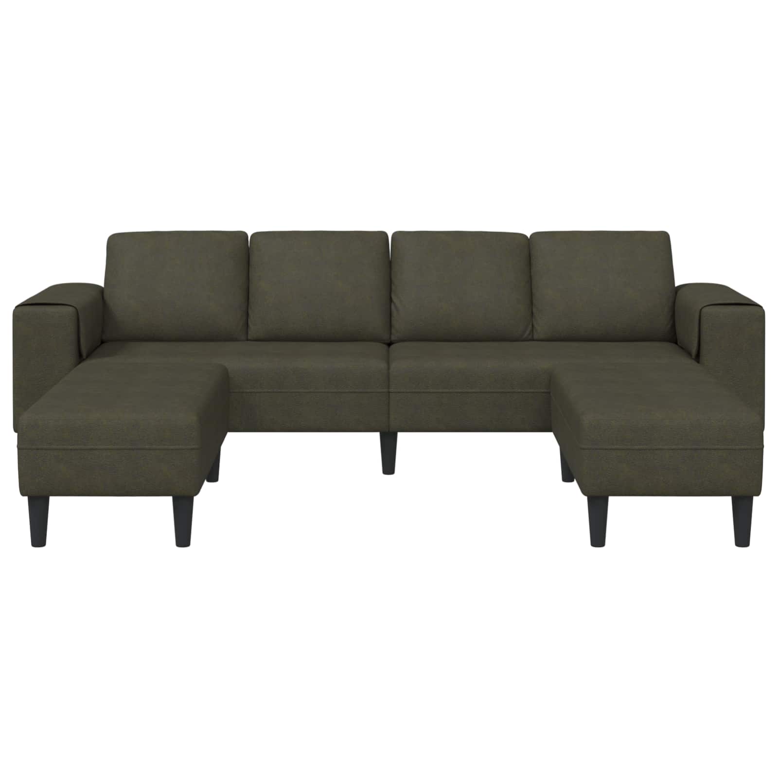 Kauč za dnevni boravak 3 pcs Maslinasto zelena