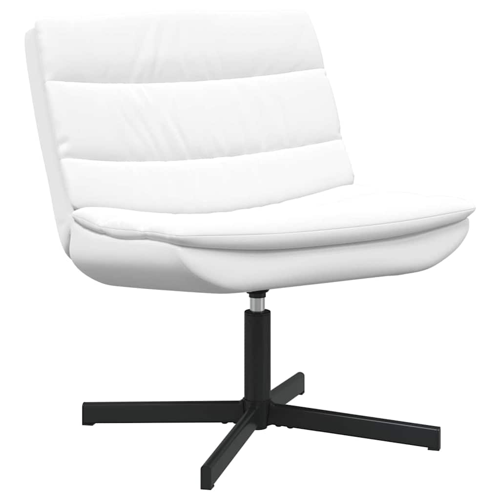 Stolica na kotačiće Bijelo 63 x 75 x 76 cm PU