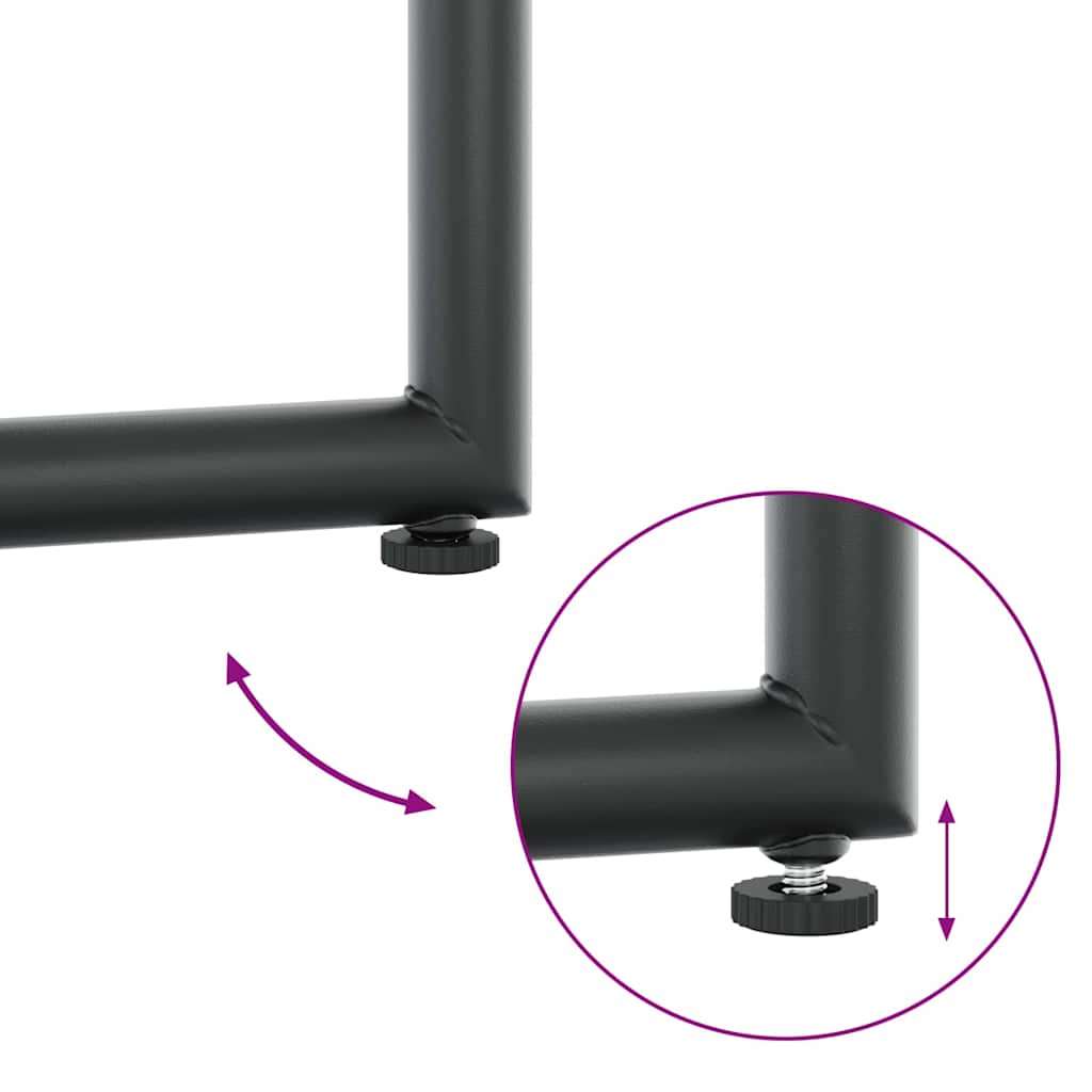 Vrtni set za objed 13 pcs Crna Čelik