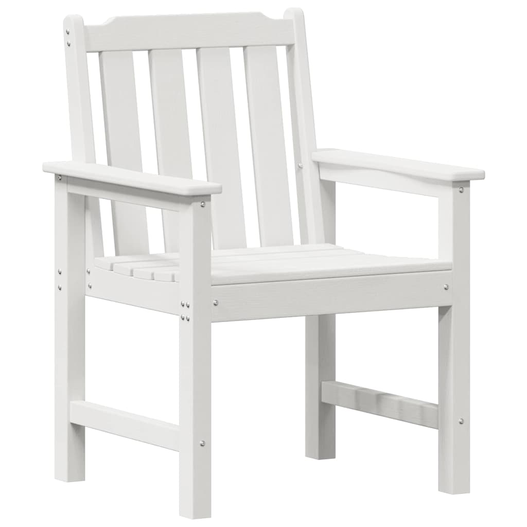 Vrtna stolica 6 pcs Bijelo 65.5 x 59 x 88 cm Polietilen
