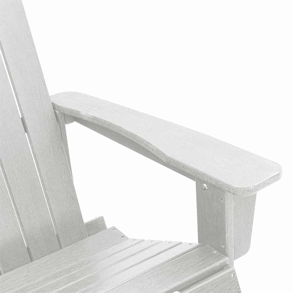 Adirondack ljuljačke 2 pcs Bijelo HDPE