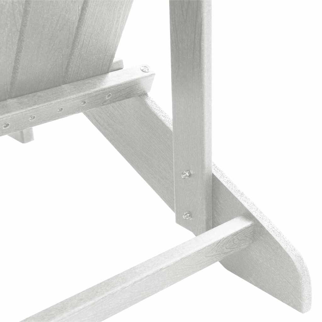 Vrtna stolica 2 pcs Bijelo 83 x 74 x 92 cm Polietilen