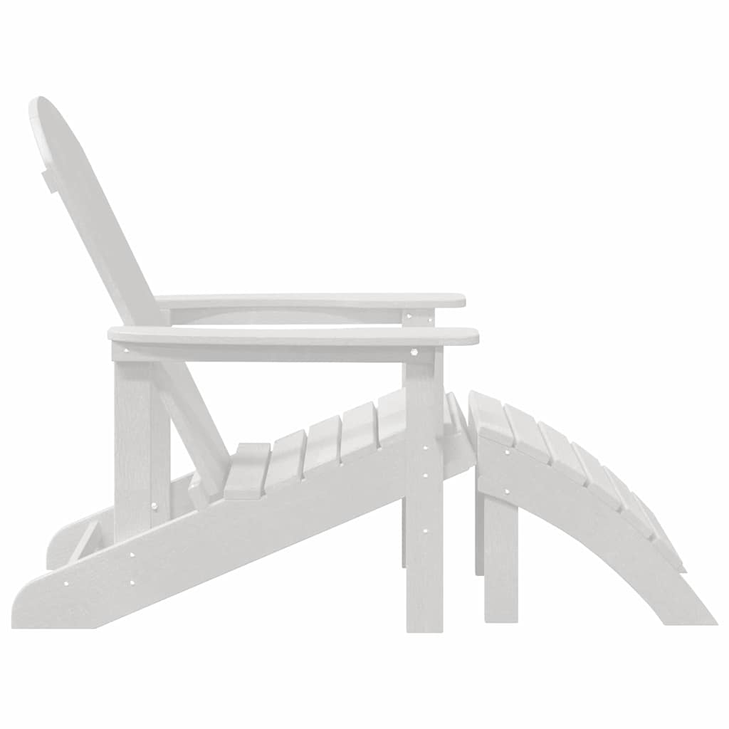 Vrtna stolica 2 pcs Bijelo 83 x 74 x 92 cm Polietilen