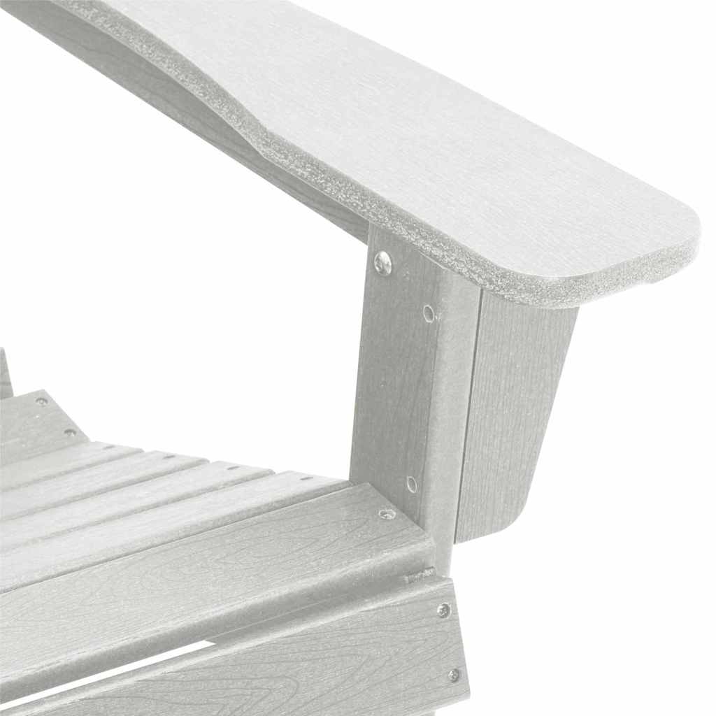 Vrtna stolica 3 pcs Bijelo Polietilen