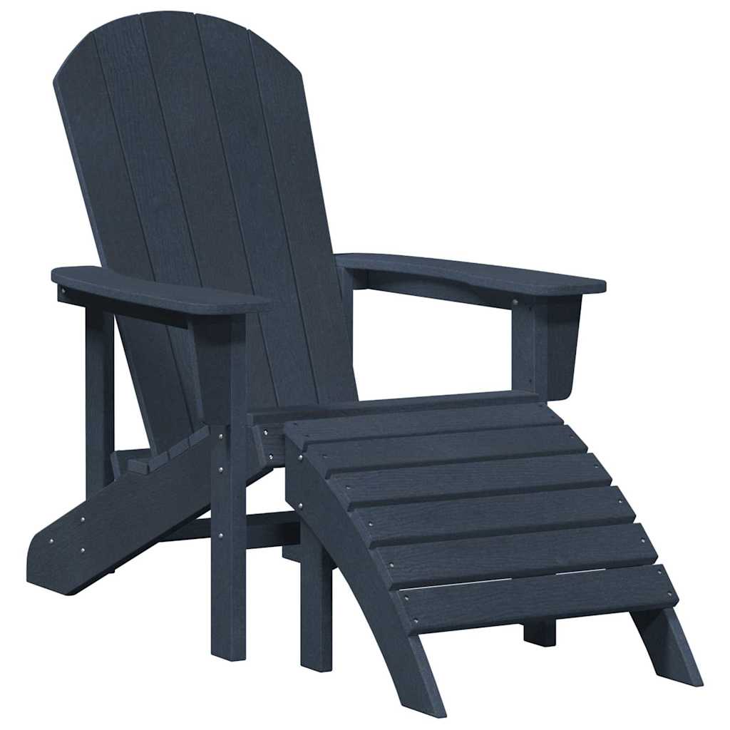 Vrtna stolica 3 pcs Mornarska Polietilen