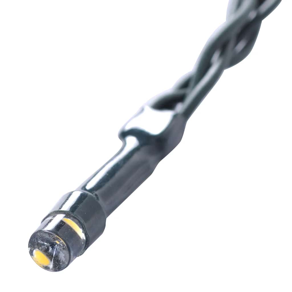 Umjetne kugle od šimšira s LED svjetlima 2 kom zelene 52 cm