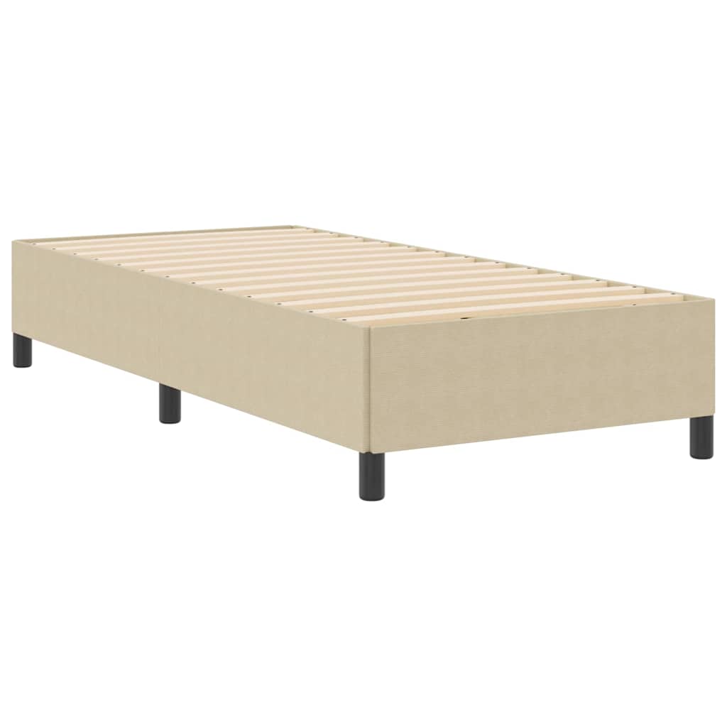 Krevet s opruga kutije Siva zelena 80 x 200 cm Kordura tekstil