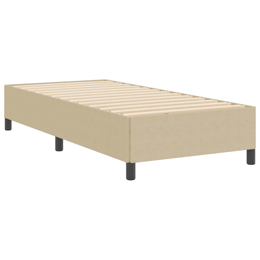 Krevet s opruga kutije Siva zelena 80 x 200 cm Kordura tekstil