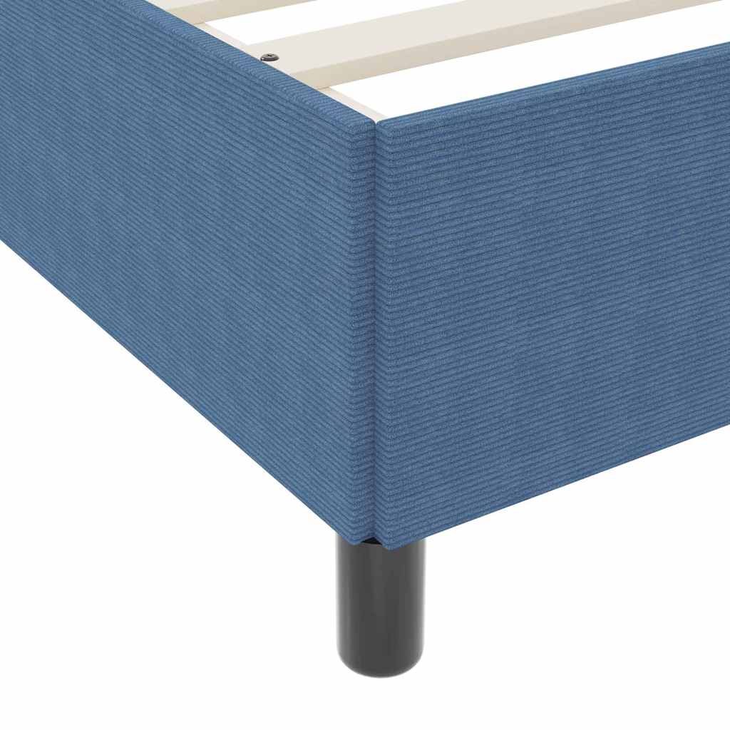 Krevet s opruga kutije Plava 90 x 200 cm Kordura tekstil