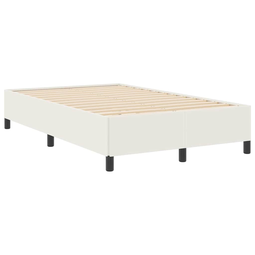 Krevet s opruga kutije Krem 120 x 190 cm Kordura tekstil