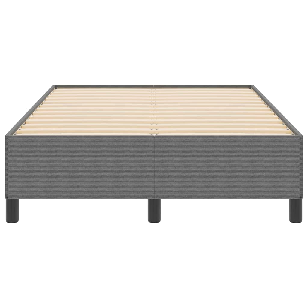 Krevet s opruga kutije Svjetlosiva 120 x 200 cm Kordura tekstil