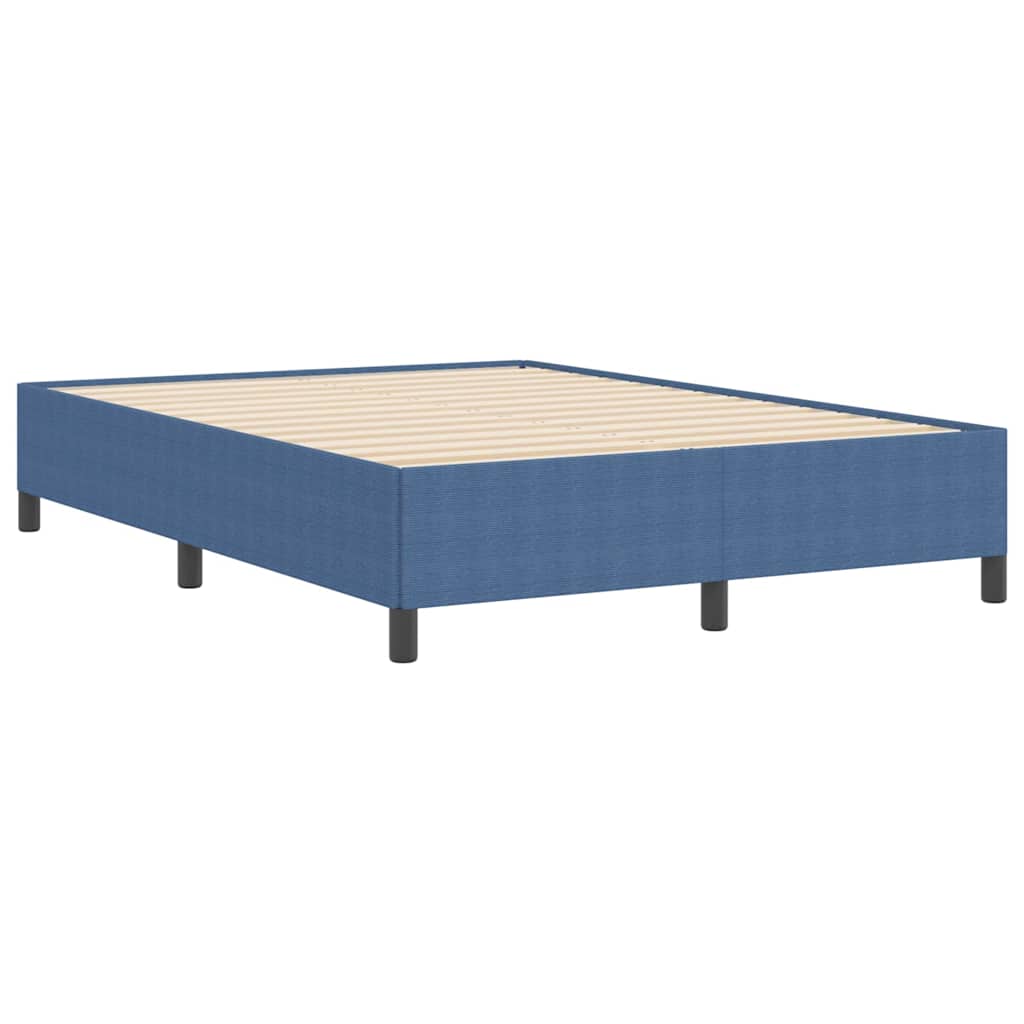 Krevet s opruga kutije Plava 160 x 200 cm Kordura tekstil