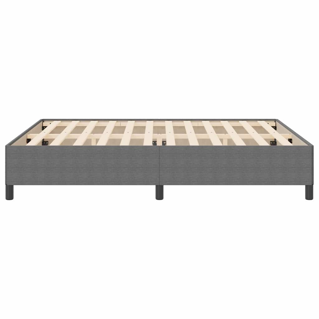 Krevet s opruga kutije Svjetlosiva 180 x 200 cm Kordura tekstil