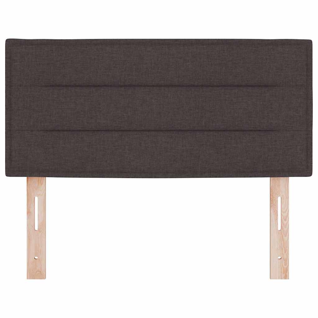 Uzglavlje Tamno smeđa 100 cm tkanina