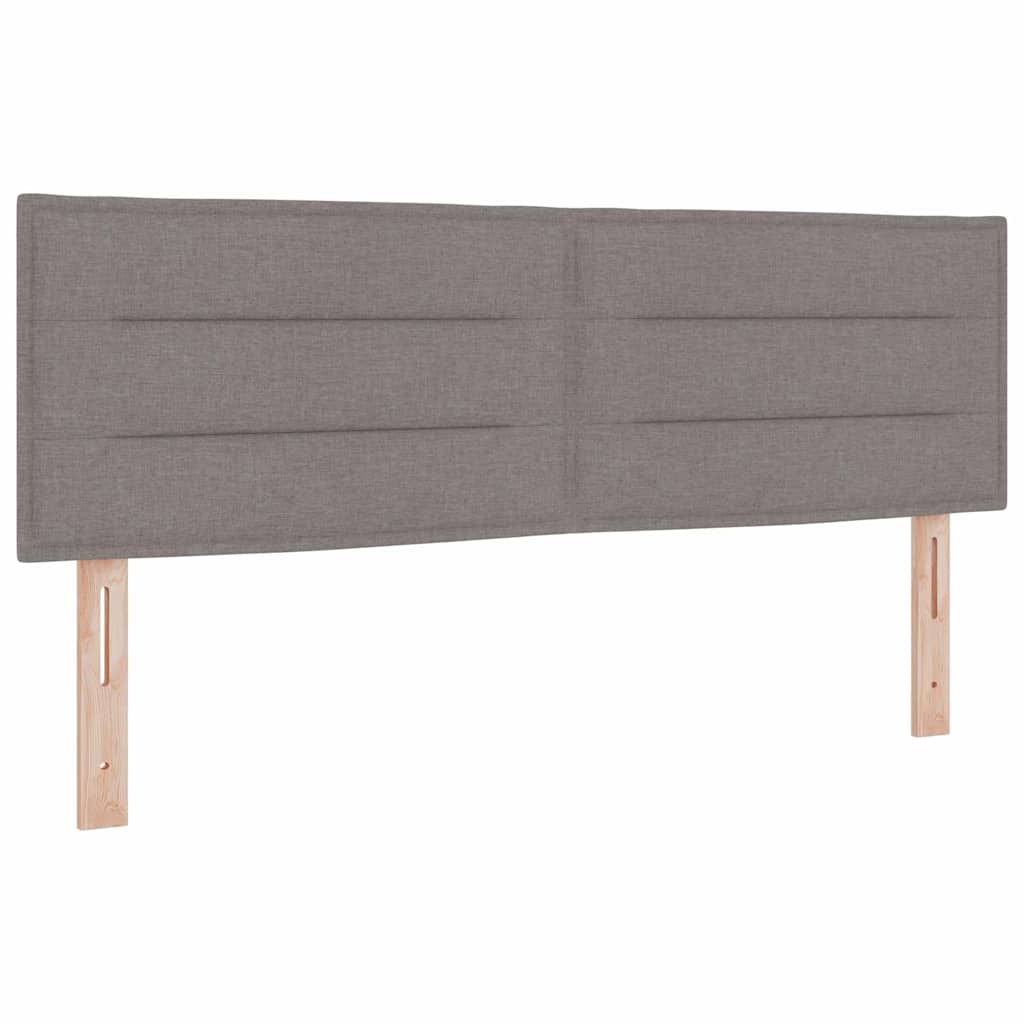 Uzglavlje Sivo-smeđa 144 cm tkanina