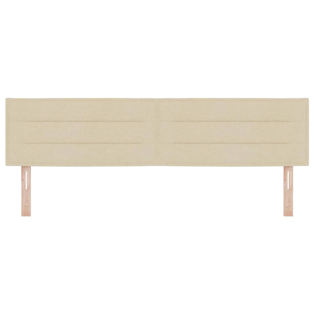 Uzglavlje Krema 180 cm tkanina
