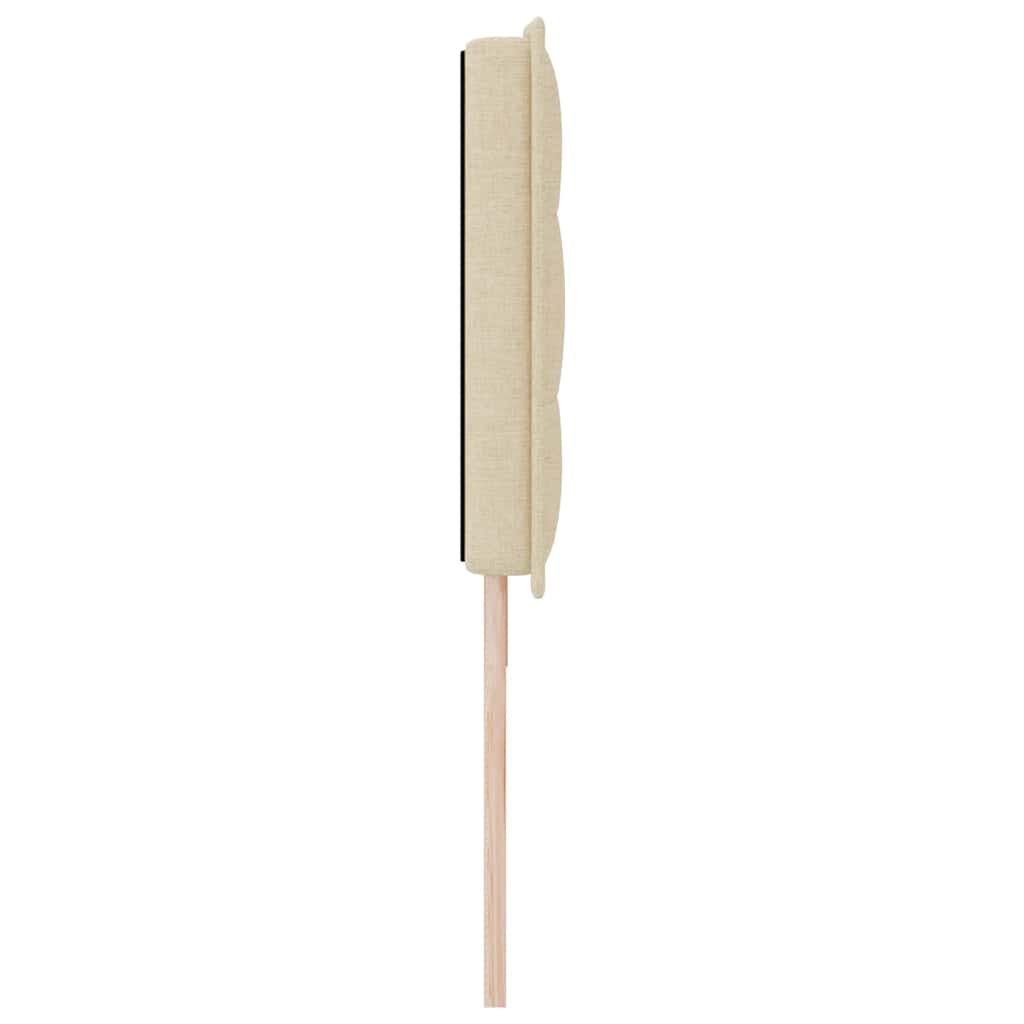 Uzglavlje Krema 180 cm tkanina