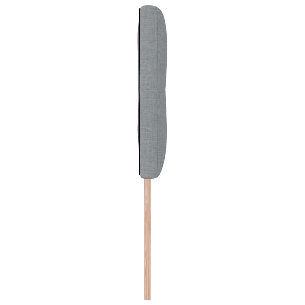 Uzglavlje podesivo po visini Svijetlo siva 144 cm tkanina