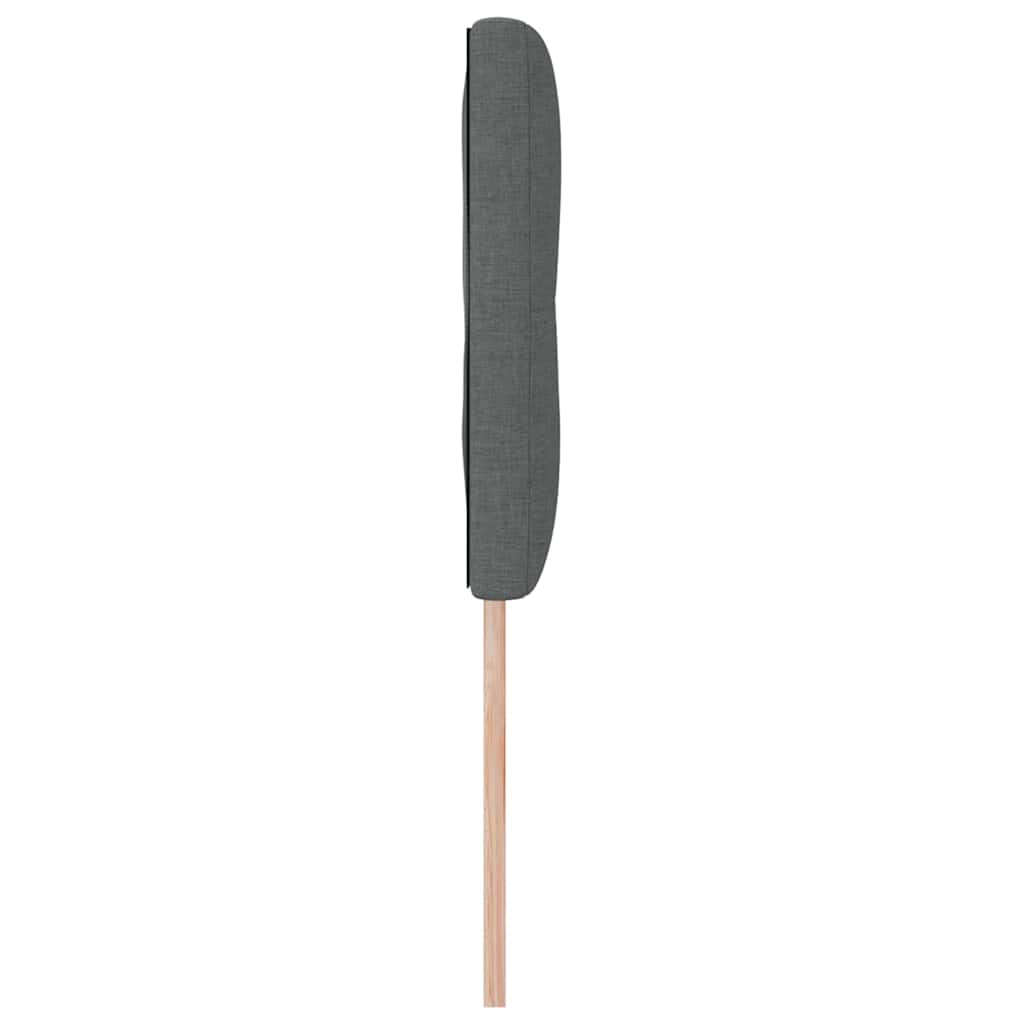 Uzglavlje podesivo po visini Tamno siva 144 cm tkanina