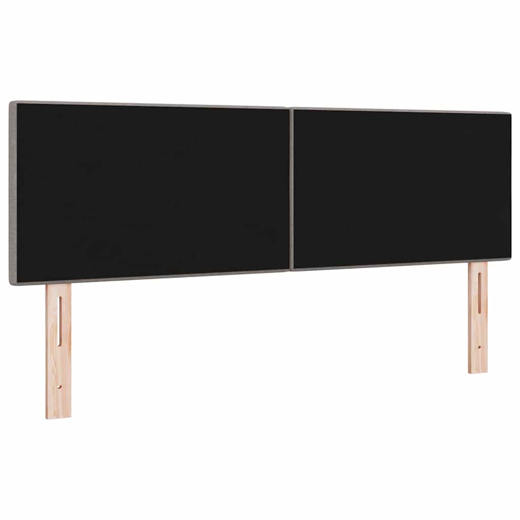 Uzglavlje podesivo po visini Sivo-smeđa 144 cm tkanina